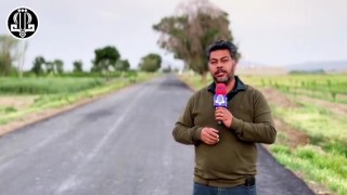اجرای پروژه آسفالت جاده بین روستایی زرنجان به محله وداغ شهرگلشهر گلپایگان 